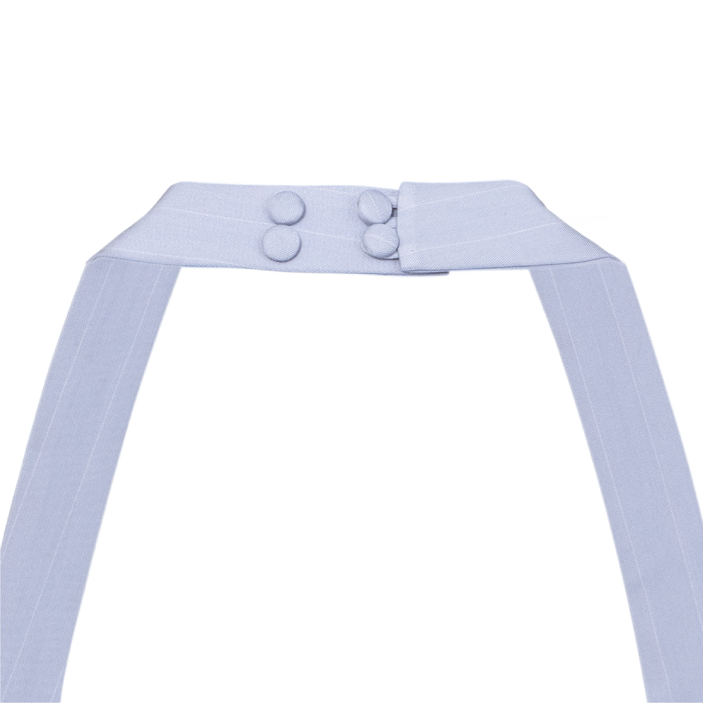 Dusty Blue Striped Top