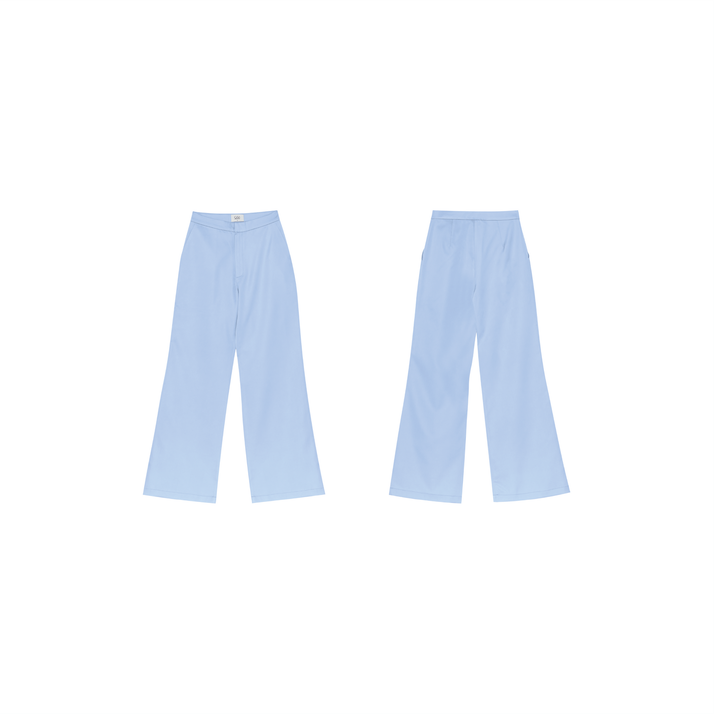 Ocean Mist Satin Pants